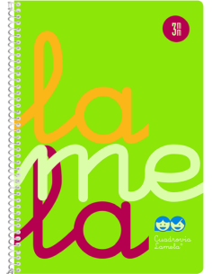 CUADERNO ESPIRAL 4º 80H 90G 3MM VERDE CUADROVIA PP